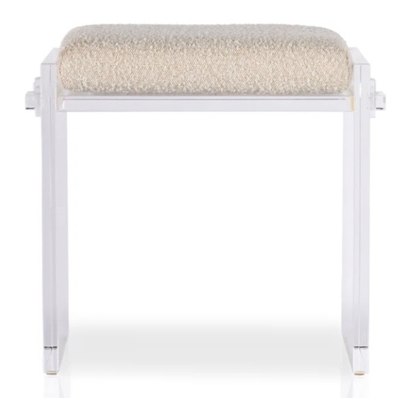 Four Hands Gerrard Accent Stool-Knoll Natural - Picture 3 of 5